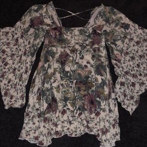 free people floral dress